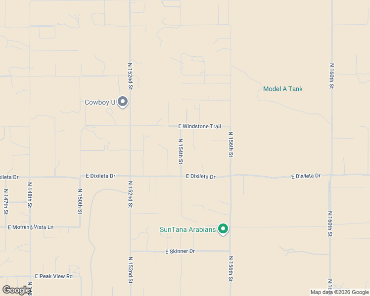 map of restaurants, bars, coffee shops, grocery stores, and more near 30005 North 154th Street in Scottsdale