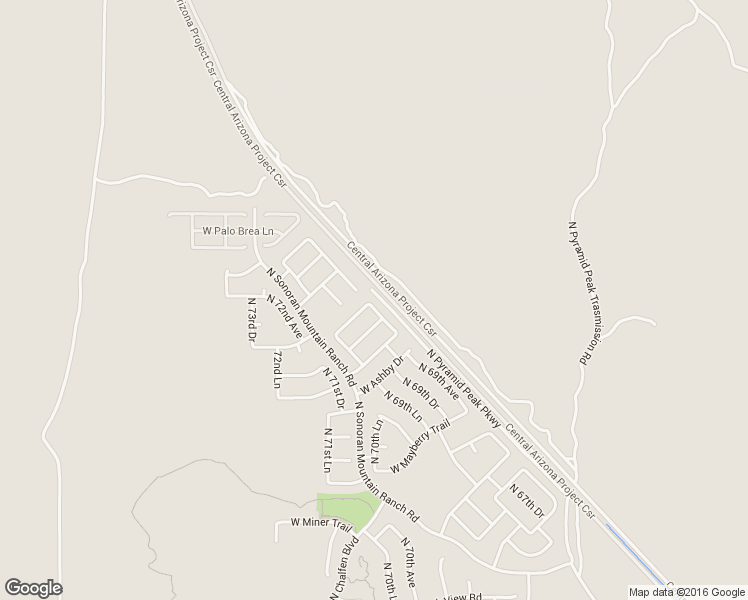 map of restaurants, bars, coffee shops, grocery stores, and more near 7043 West Andrew Lane in Peoria