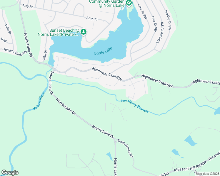 map of restaurants, bars, coffee shops, grocery stores, and more near 4580 Woodcroft Cove in Snellville