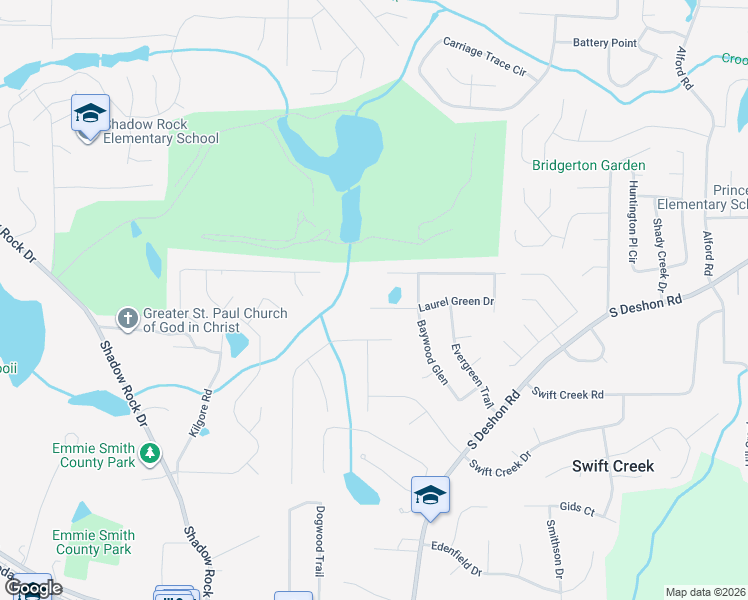 map of restaurants, bars, coffee shops, grocery stores, and more near 6287 Laurel Green Drive in Lithonia