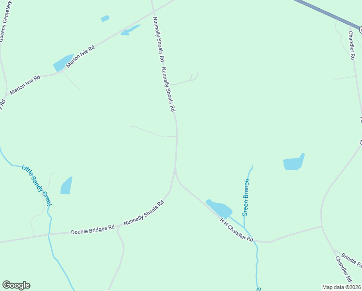 map of restaurants, bars, coffee shops, grocery stores, and more near 2644 Nunnally Shoals Road in Good Hope