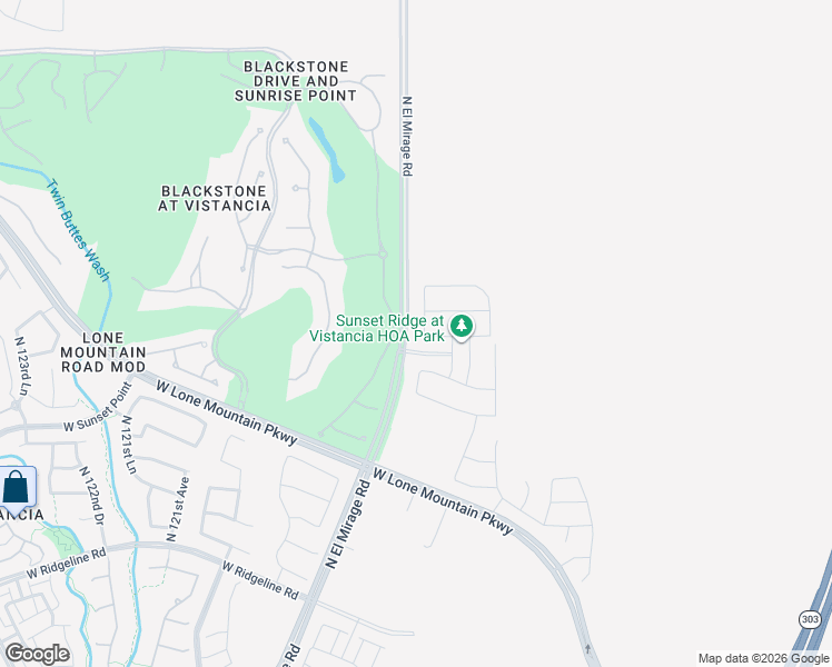 map of restaurants, bars, coffee shops, grocery stores, and more near 30357 North 117th Drive in Peoria