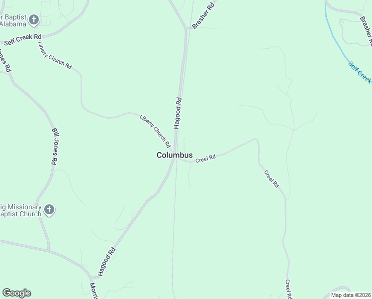 map of restaurants, bars, coffee shops, grocery stores, and more near 8647 R P Creel Lane in Morris