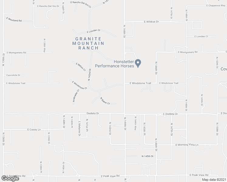 map of restaurants, bars, coffee shops, grocery stores, and more near 14313 East Windstone Trail in Scottsdale