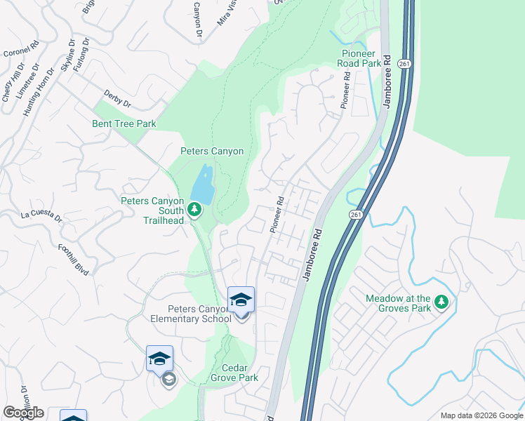 map of restaurants, bars, coffee shops, grocery stores, and more near 10870 Phillips Street in Tustin