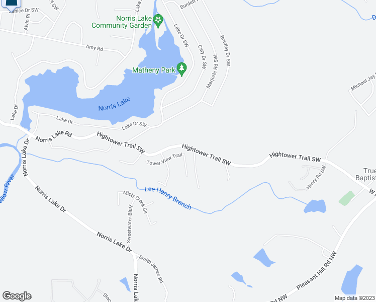 map of restaurants, bars, coffee shops, grocery stores, and more near 4990 Tower View Trail in Snellville