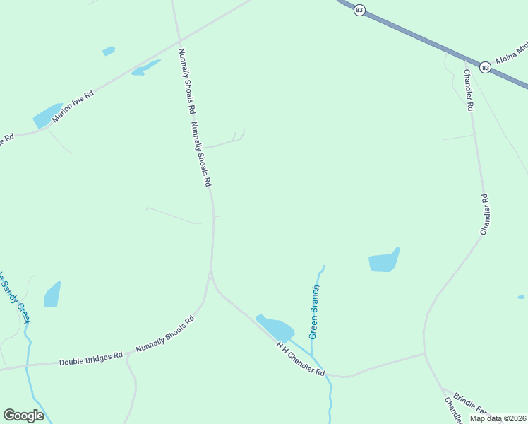 map of restaurants, bars, coffee shops, grocery stores, and more near 2644 Nunnally Shoals Road in Good Hope