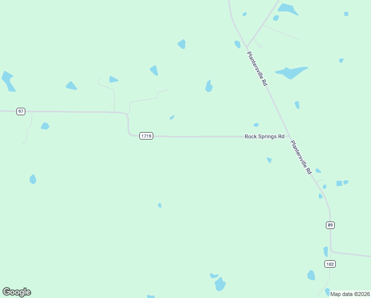 map of restaurants, bars, coffee shops, grocery stores, and more near 1072 Rock Springs Road in Wilmar