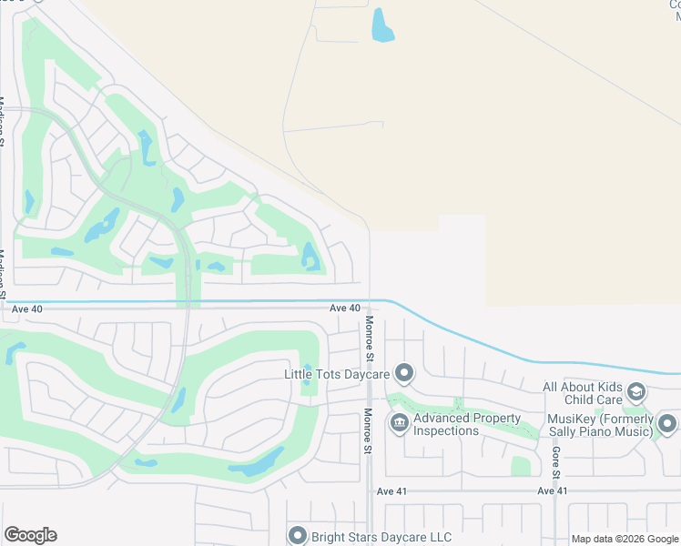 map of restaurants, bars, coffee shops, grocery stores, and more near 81906 Avenida Estuco in Indio