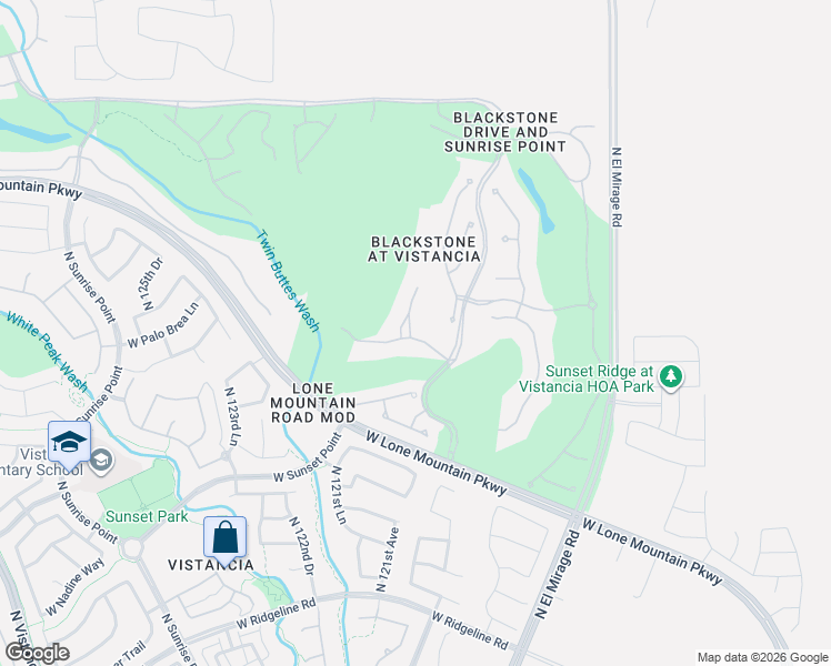 map of restaurants, bars, coffee shops, grocery stores, and more near 30615 North 120th Lane in Peoria