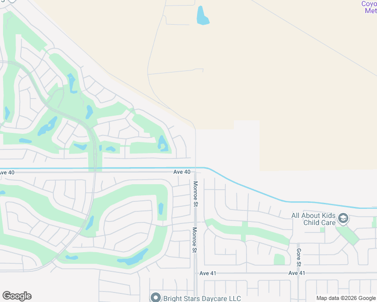 map of restaurants, bars, coffee shops, grocery stores, and more near 39804 Camino Michanito in Indio