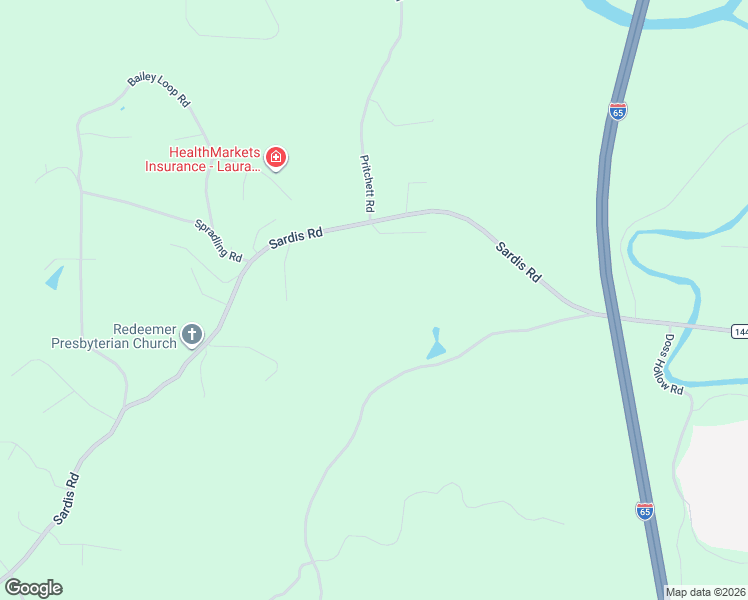 map of restaurants, bars, coffee shops, grocery stores, and more near 638 Sardis Road in Gardendale