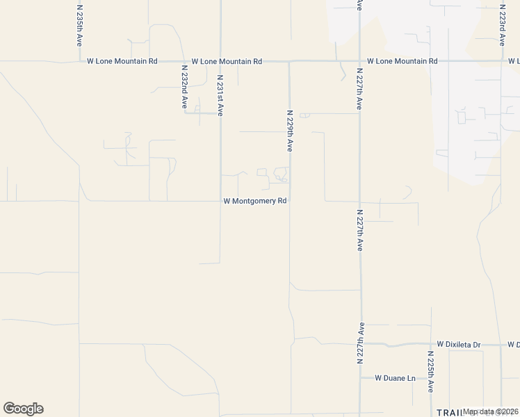 map of restaurants, bars, coffee shops, grocery stores, and more near 30610 North 229th Avenue in Wittmann
