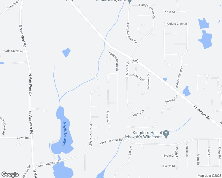 map of restaurants, bars, coffee shops, grocery stores, and more near 119 Philmar Court in Villa Rica