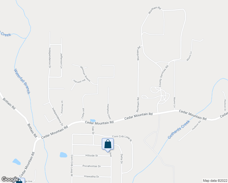 map of restaurants, bars, coffee shops, grocery stores, and more near 1730 Hampton Pass in Douglasville