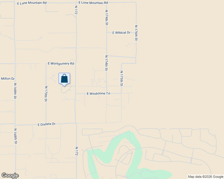 map of restaurants, bars, coffee shops, grocery stores, and more near 30304 Barwick Drive in Rio Verde