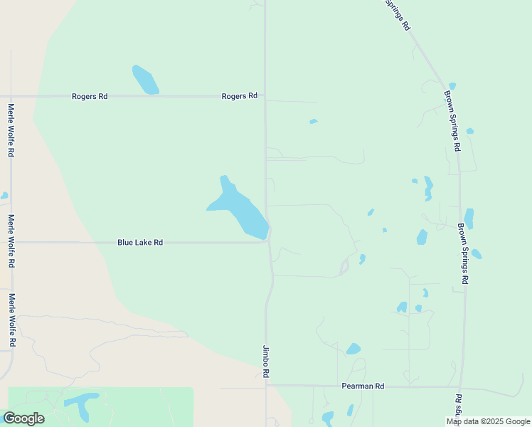 map of restaurants, bars, coffee shops, grocery stores, and more near Jimbo Road in Thackerville