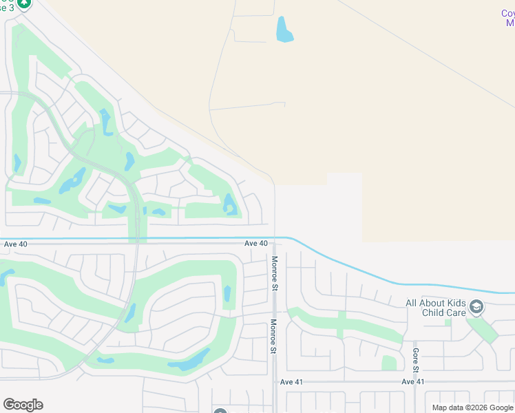 map of restaurants, bars, coffee shops, grocery stores, and more near 39735 Camino Michanito in Indio