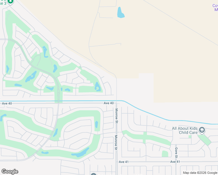 map of restaurants, bars, coffee shops, grocery stores, and more near 39735 Camino Michanito in Indio