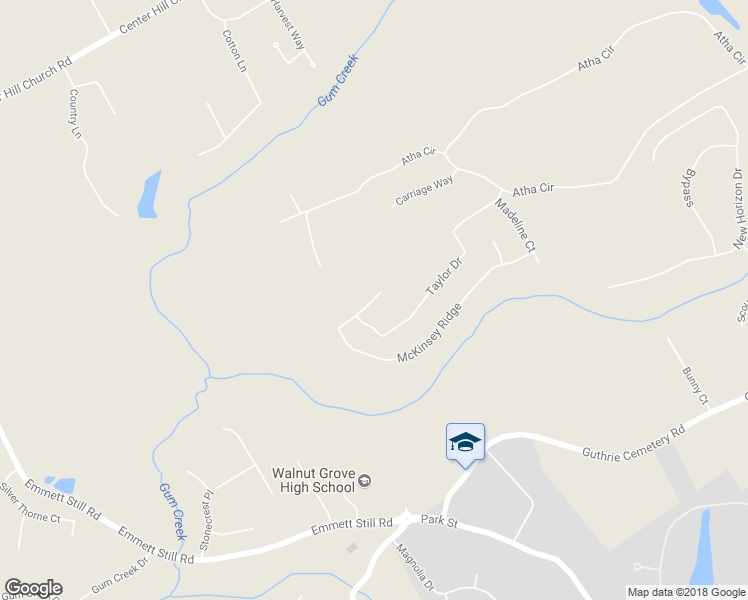 map of restaurants, bars, coffee shops, grocery stores, and more near 1305 McKinsey Ridge in Loganville