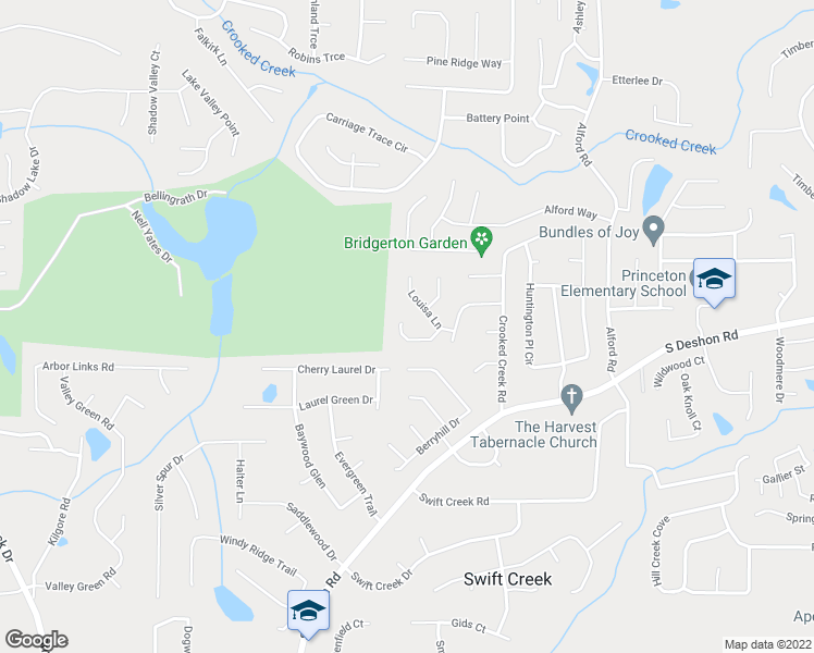 map of restaurants, bars, coffee shops, grocery stores, and more near 6410 Valerie Bluff in Lithonia