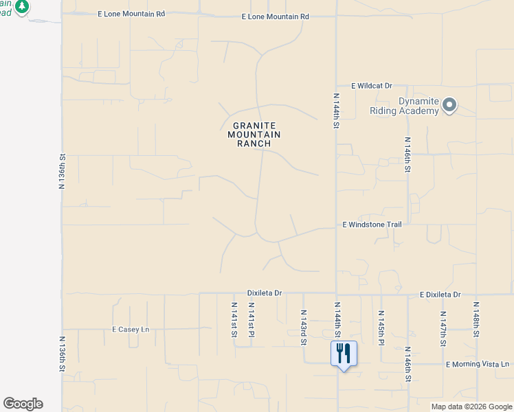 map of restaurants, bars, coffee shops, grocery stores, and more near 30221 North 142nd Street in Scottsdale