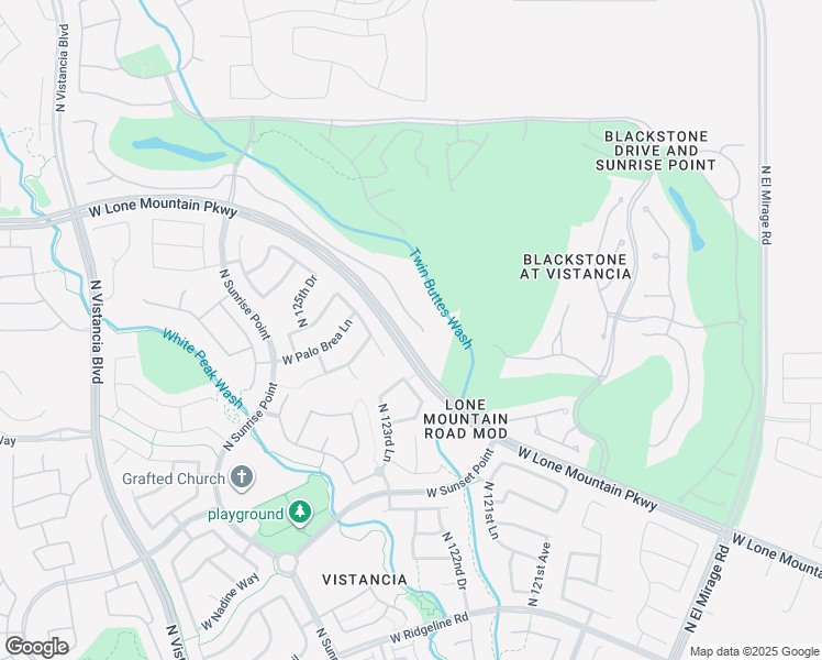 map of restaurants, bars, coffee shops, grocery stores, and more near 12323 West Tyler Trail in Peoria