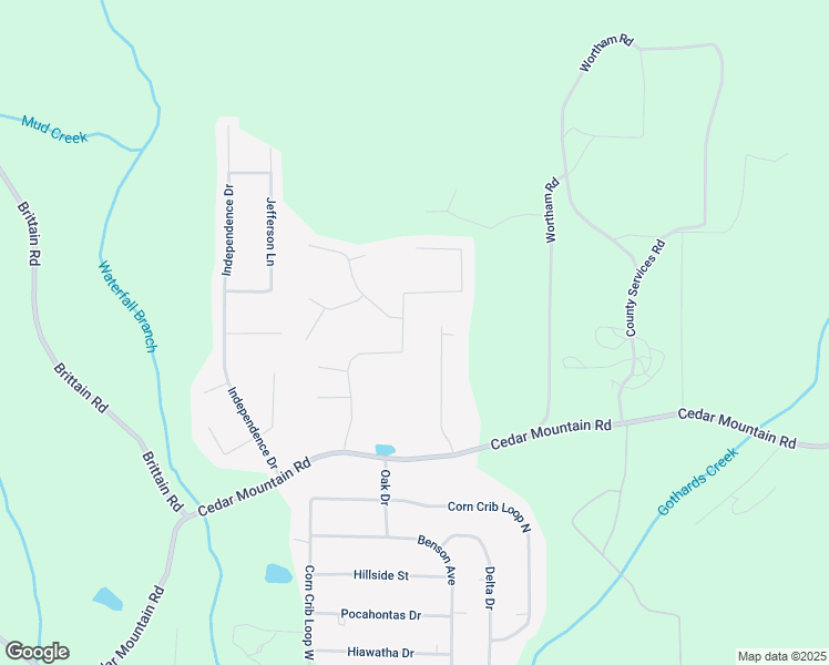 map of restaurants, bars, coffee shops, grocery stores, and more near 1620 Cedar Hill in Douglasville