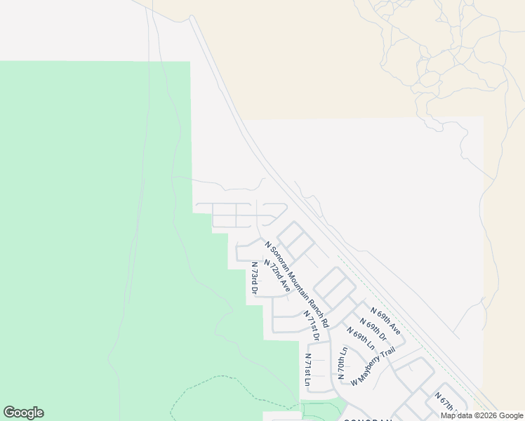 map of restaurants, bars, coffee shops, grocery stores, and more near 7329 West Montgomery Road in Peoria