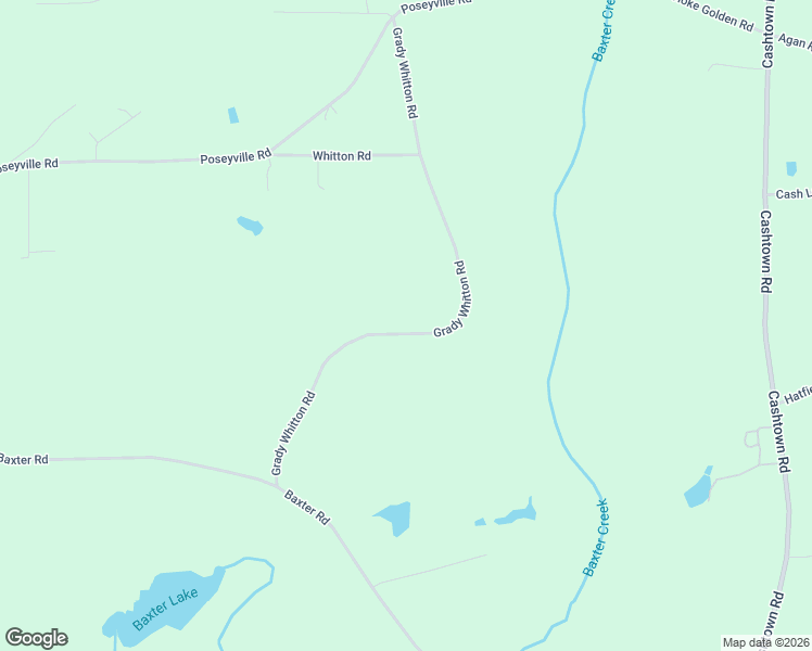 map of restaurants, bars, coffee shops, grocery stores, and more near 250 Grady Whitton Road in Bremen