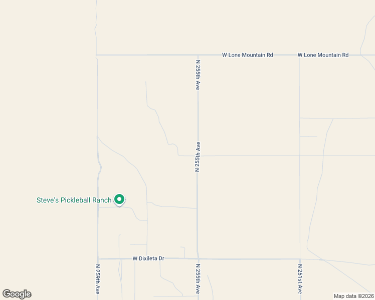 map of restaurants, bars, coffee shops, grocery stores, and more near 30705 North 255th Avenue in Wittmann