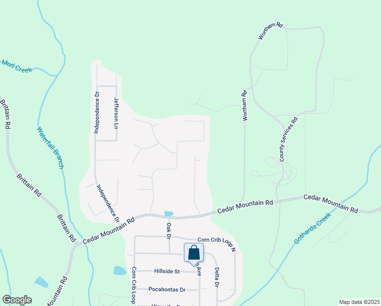map of restaurants, bars, coffee shops, grocery stores, and more near 1695 Hampton Pass in Douglasville