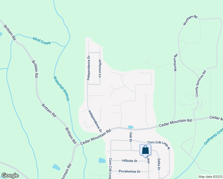 map of restaurants, bars, coffee shops, grocery stores, and more near 7603 Autumn Breeze in Douglasville