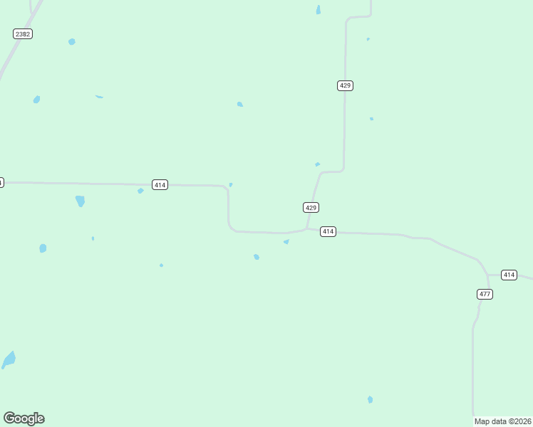 map of restaurants, bars, coffee shops, grocery stores, and more near 4067 County Road 414 in Saint Jo