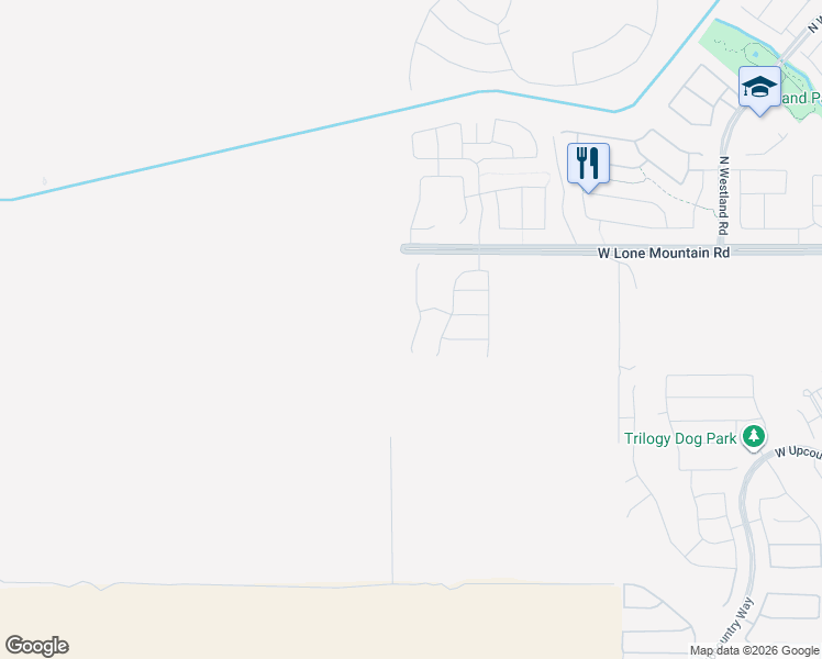 map of restaurants, bars, coffee shops, grocery stores, and more near 30781 North 138th Avenue in Peoria
