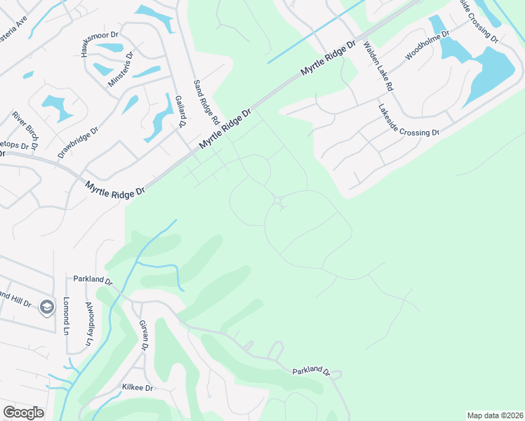 map of restaurants, bars, coffee shops, grocery stores, and more near Rhine Court in Conway