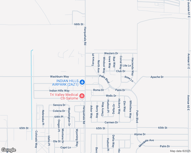 map of restaurants, bars, coffee shops, grocery stores, and more near 67703-68149 Plaza Drive in Salome