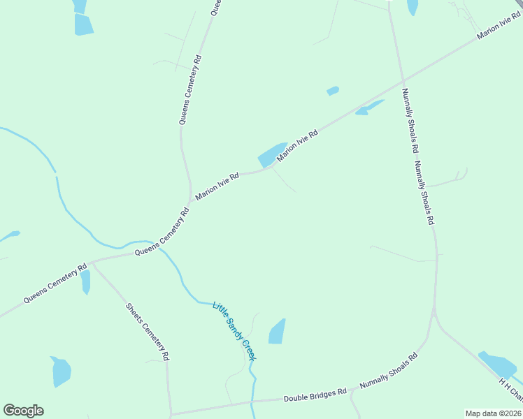 map of restaurants, bars, coffee shops, grocery stores, and more near 2179 Marion Ivie Road in Good Hope