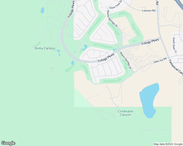 map of restaurants, bars, coffee shops, grocery stores, and more near 24637 Gleneagles Drive in Corona