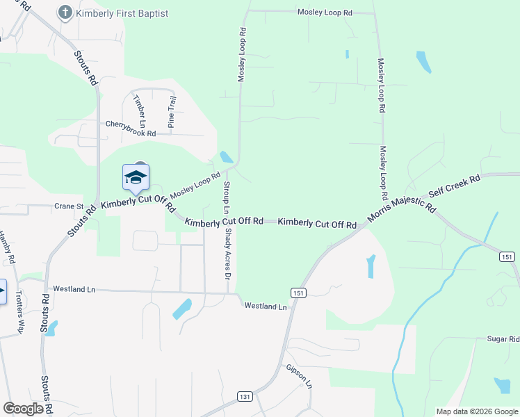 map of restaurants, bars, coffee shops, grocery stores, and more near 850 Kimberly Cut Off Road in Morris