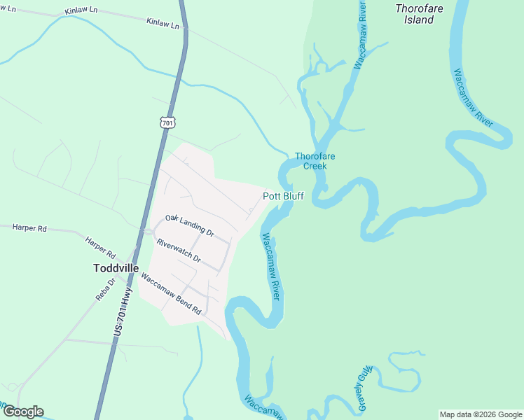 map of restaurants, bars, coffee shops, grocery stores, and more near 213 Wahee Place in Conway