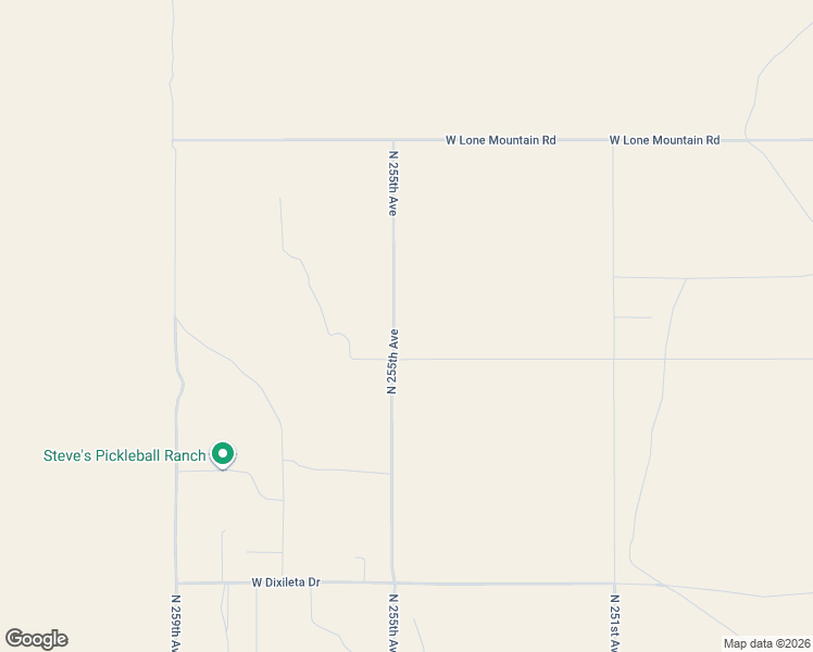 map of restaurants, bars, coffee shops, grocery stores, and more near 30705 North 255th Avenue in Wittmann