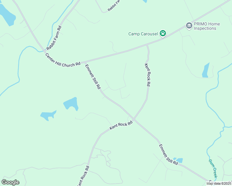 map of restaurants, bars, coffee shops, grocery stores, and more near 1001 Honey Lane in Loganville