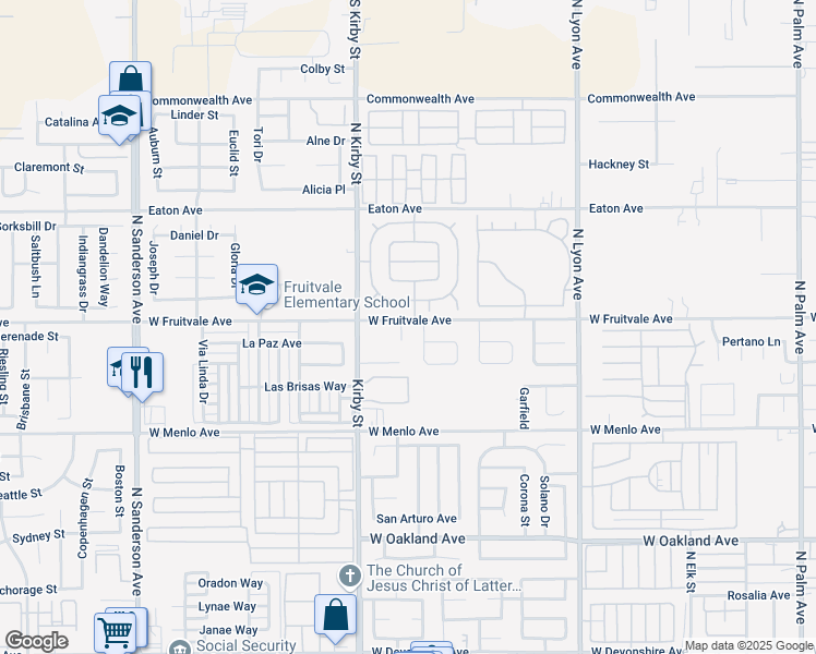 map of restaurants, bars, coffee shops, grocery stores, and more near in Hemet