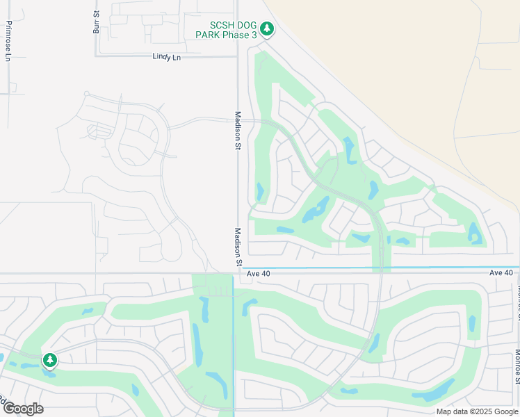 map of restaurants, bars, coffee shops, grocery stores, and more near 81074 Avenida Neblina in Indio