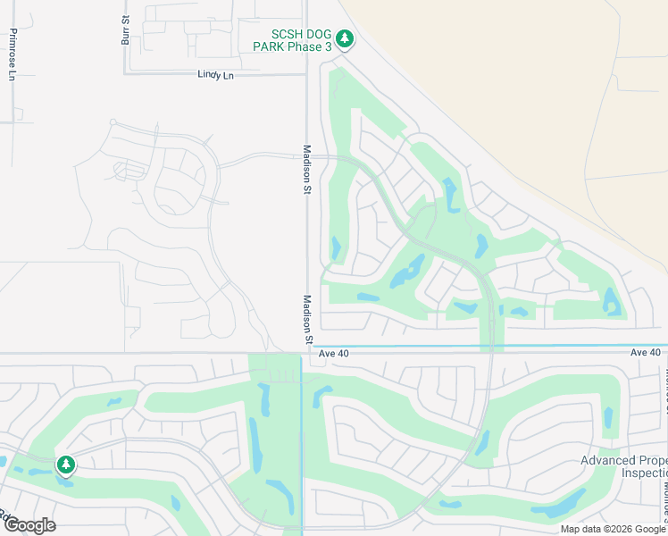 map of restaurants, bars, coffee shops, grocery stores, and more near 81074 Avenida Neblina in Indio