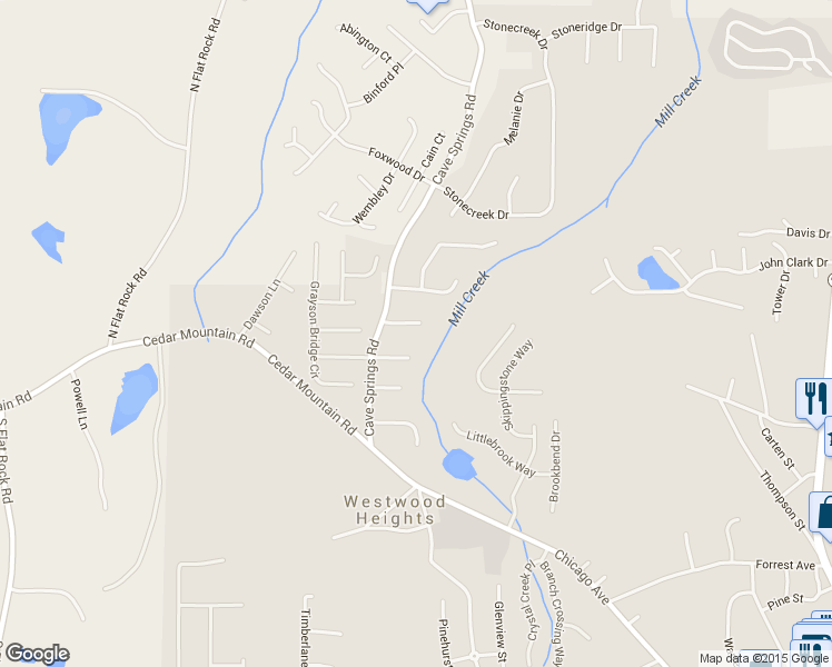 map of restaurants, bars, coffee shops, grocery stores, and more near 5811 Angela Court in Douglasville