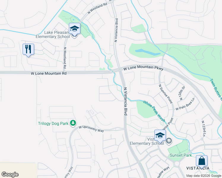 map of restaurants, bars, coffee shops, grocery stores, and more near 12907 West Lowden Road in Peoria