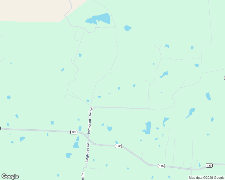 map of restaurants, bars, coffee shops, grocery stores, and more near 423 Immigrant Trail Road in Denison