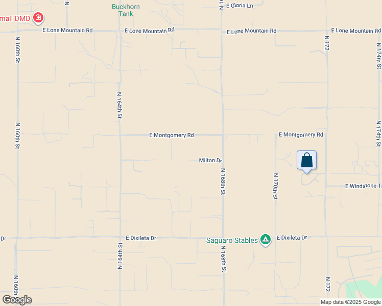 map of restaurants, bars, coffee shops, grocery stores, and more near 30420 North 168th Street in Scottsdale